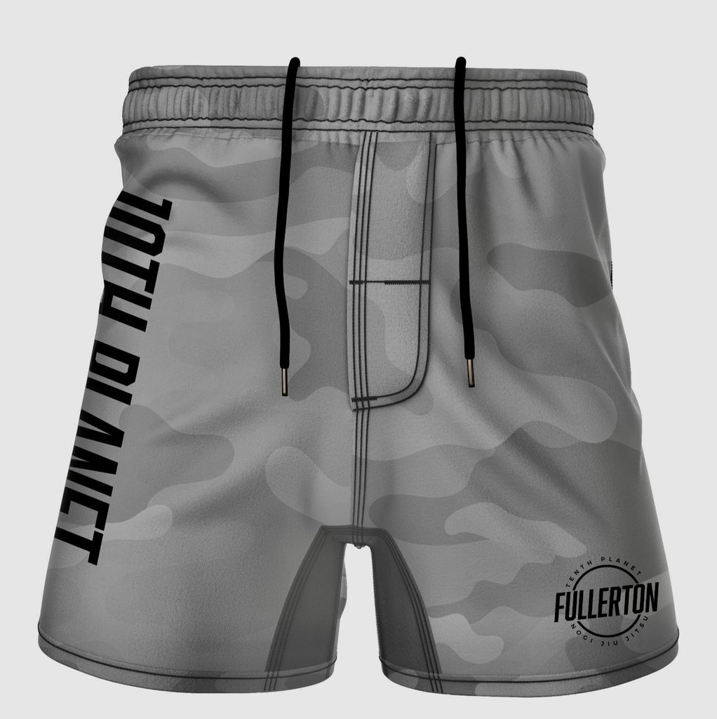 Youth-10P Fullerton "Gray Camo" Shorts