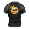 "NEW" Orange " Yin/Yang" Rashguard